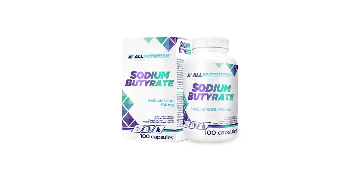 Allnutrition Sodium Butyrate 100 Caps Bodybuilding And Sports