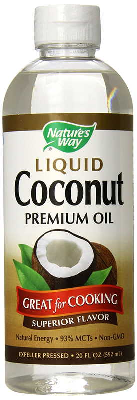 Natures Way Liquid Coconut Premium Oil Bodybuilding And Sports Supplements 