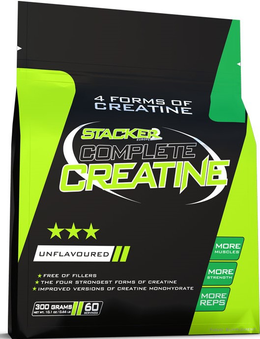 Stacker2 Europe Complete Creatine - 300 grams - Bodybuilding and Sports Supplements