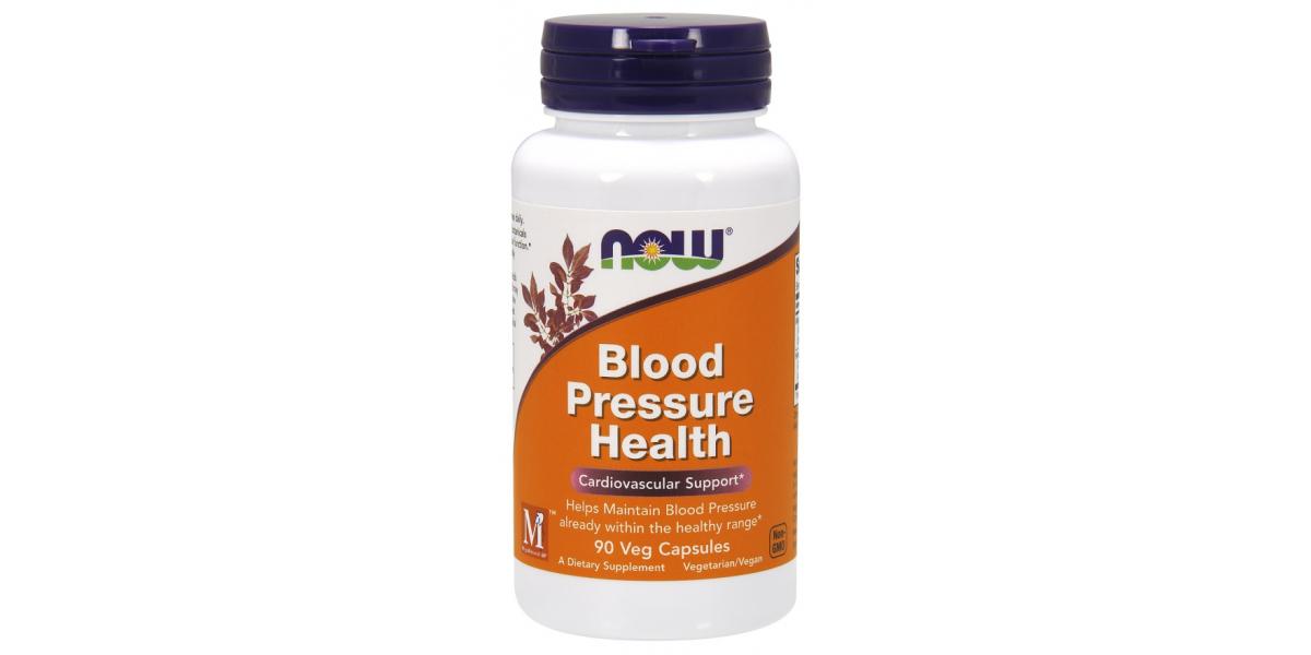 NOW Foods Blood Pressure Health - 90 vcaps - Bodybuilding and Sports ...