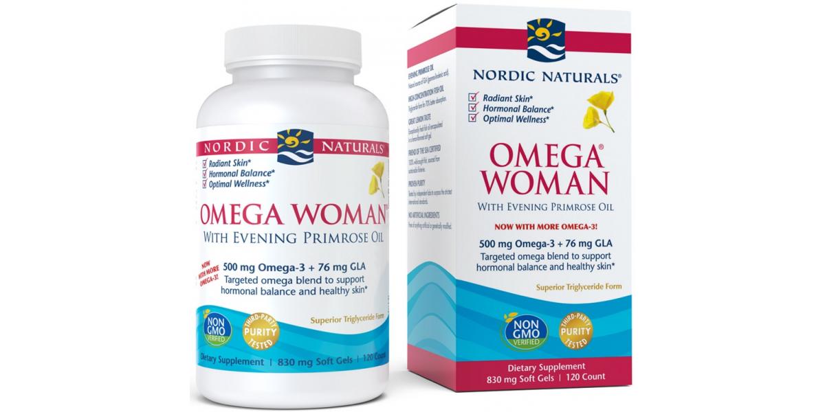 Omega woman with deals evening primrose oil