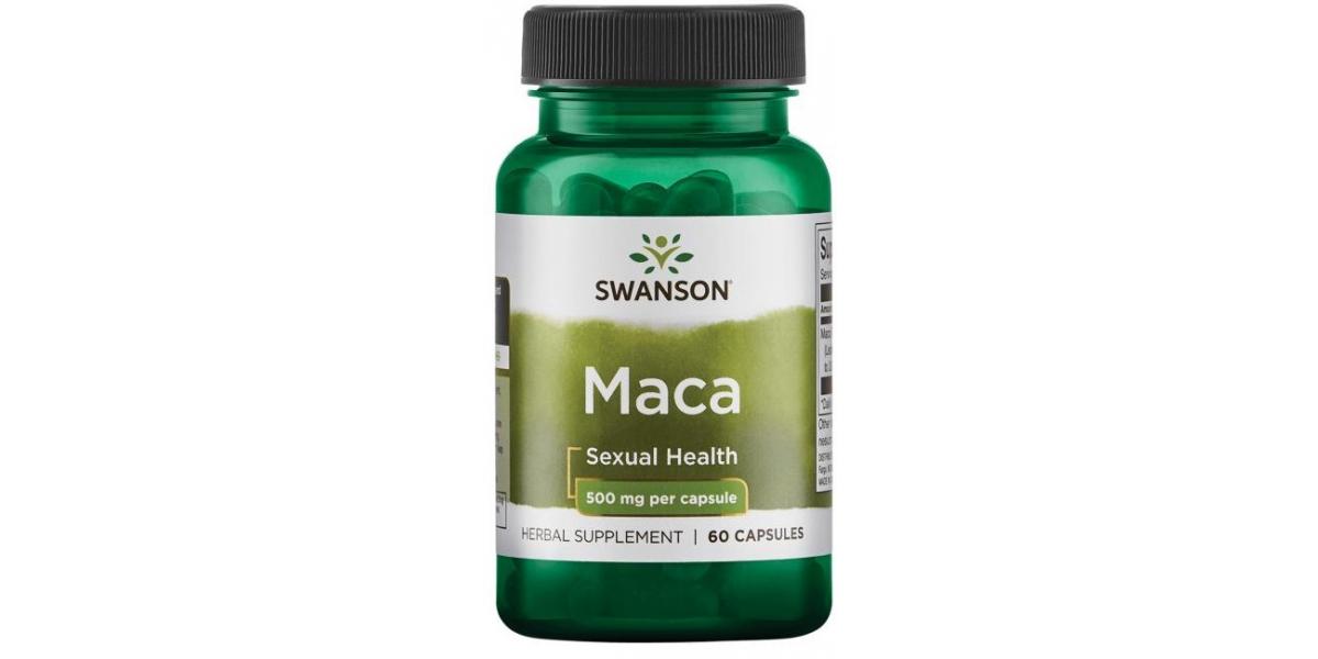 Swanson Maca Extract, 500mg - 60 caps - Bodybuilding and Sports Supplements