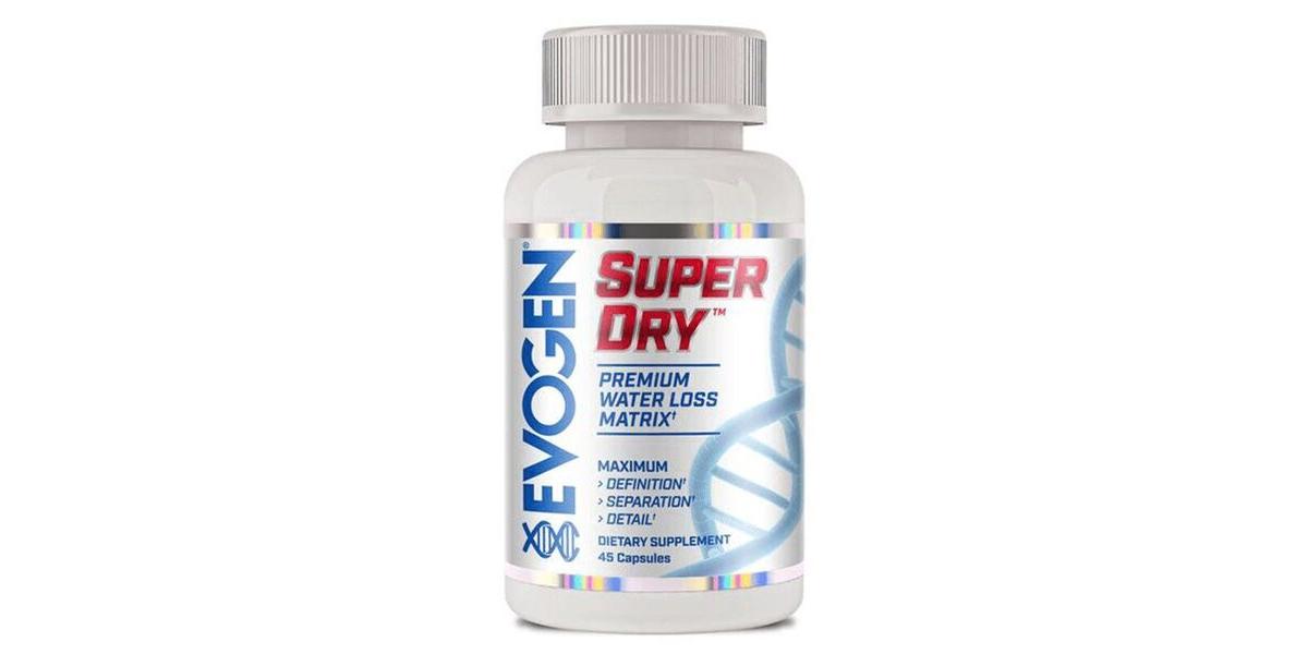 Evogen Super Dry - 45 Caps - Bodybuilding And Sports Supplements