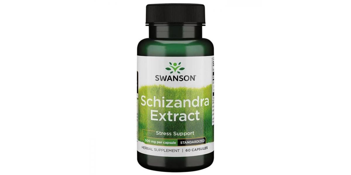 Swanson Schizandra Extract 500mg 60 caps Bodybuilding and