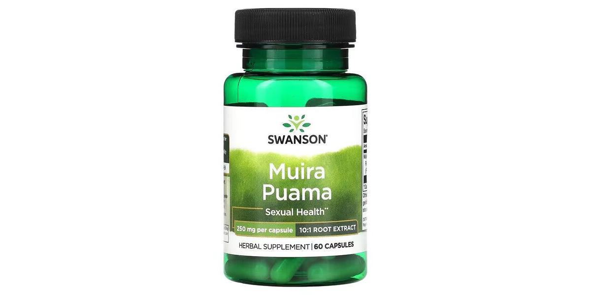 Swanson Muira Puama 250mg 10 1 60 caps Bodybuilding and