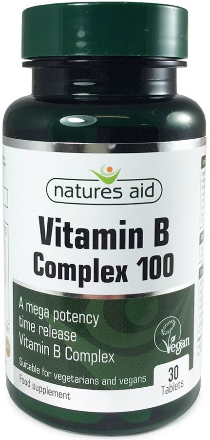 Nature's Aid Vitamin B Complex 100 - Bodybuilding And Sports Supplements