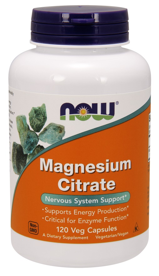 NOW Foods Magnesium Citrate Bodybuilding and Sports Supplements