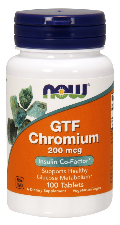 NOW Foods GTF Chromium - Bodybuilding And Sports Supplements