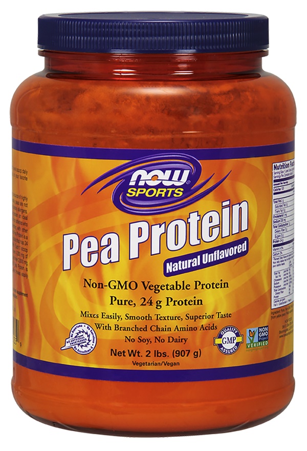 NOW Foods Pea Protein Bodybuilding and Sports Supplements