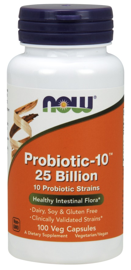 NOW Foods Probiotic-10 - Bodybuilding and Sports Supplements