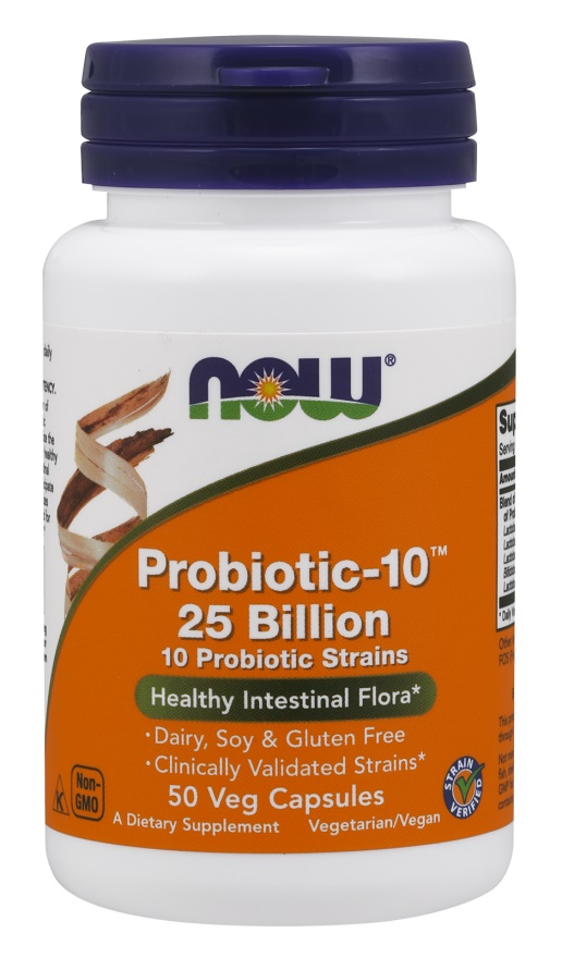 NOW Foods Probiotic-10 - Bodybuilding and Sports Supplements