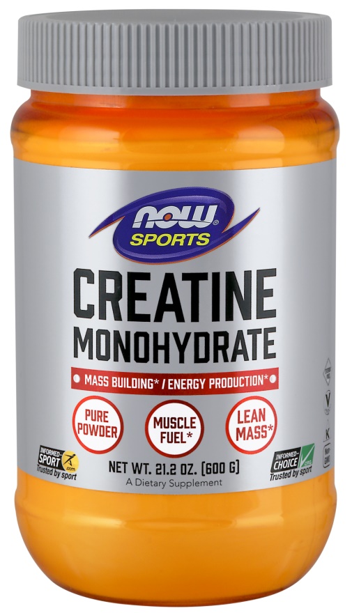 NOW Foods Creatine Monohydrate - Bodybuilding and Sports Supplements