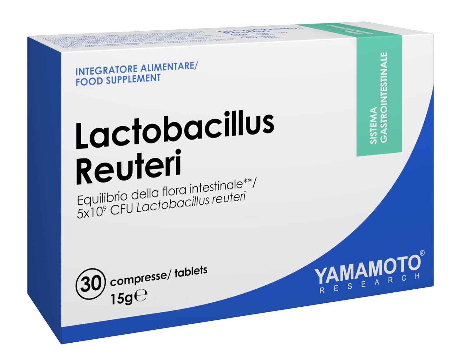 Yamamoto Nutrition Lactobacillus Reuteri - 30 Tablets - Bodybuilding ...