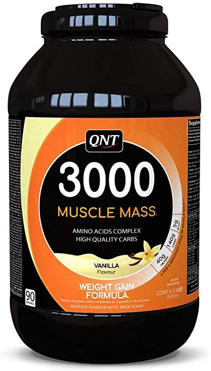 Qnt Muscle Mass 3000 Bodybuilding And Sports Supplements
