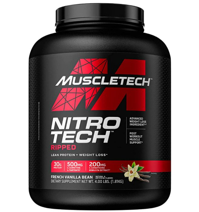 MuscleTech Nitro Tech Ripped Bodybuilding and Sports Supplements