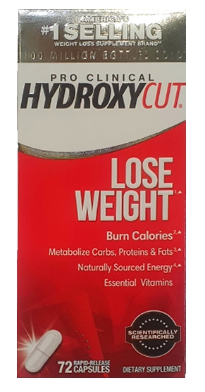 MuscleTech Hydroxycut Lose Weight 72 rapid release caps