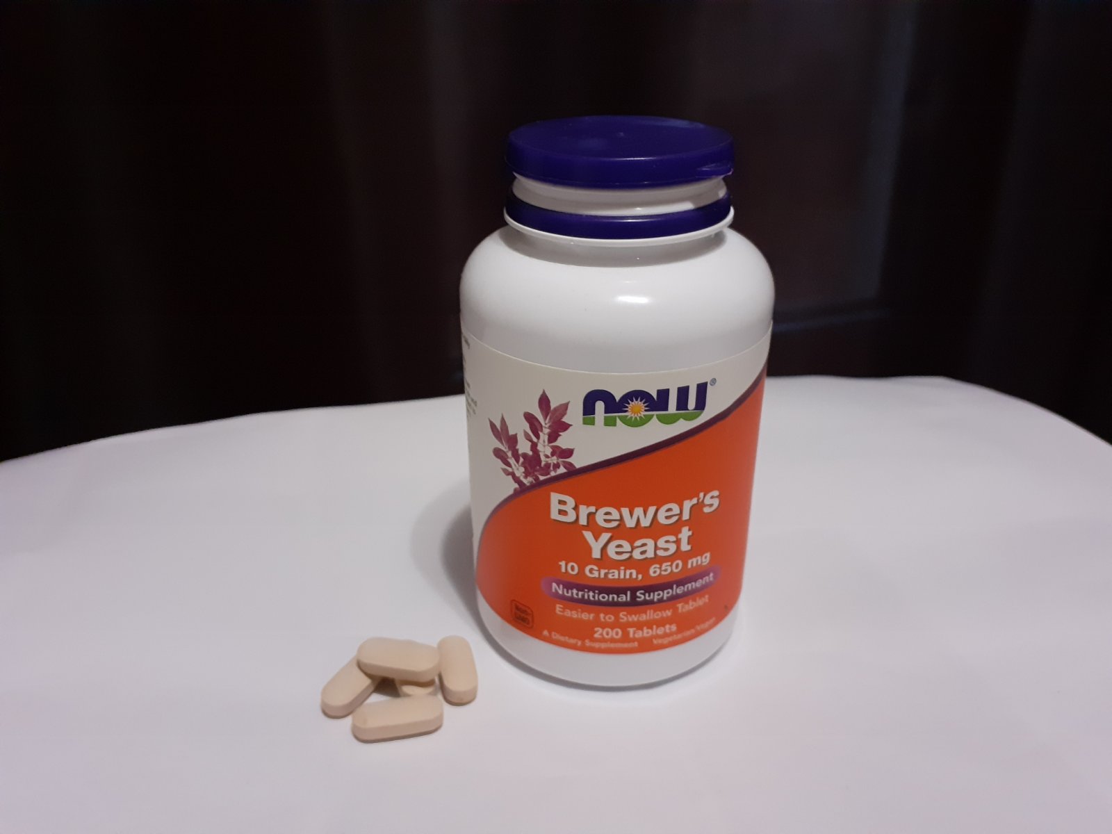 NOW Foods Brewer's Yeast - Bodybuilding And Sports Supplements